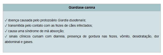 Giardíase Canina - Vacinas para Cachorros